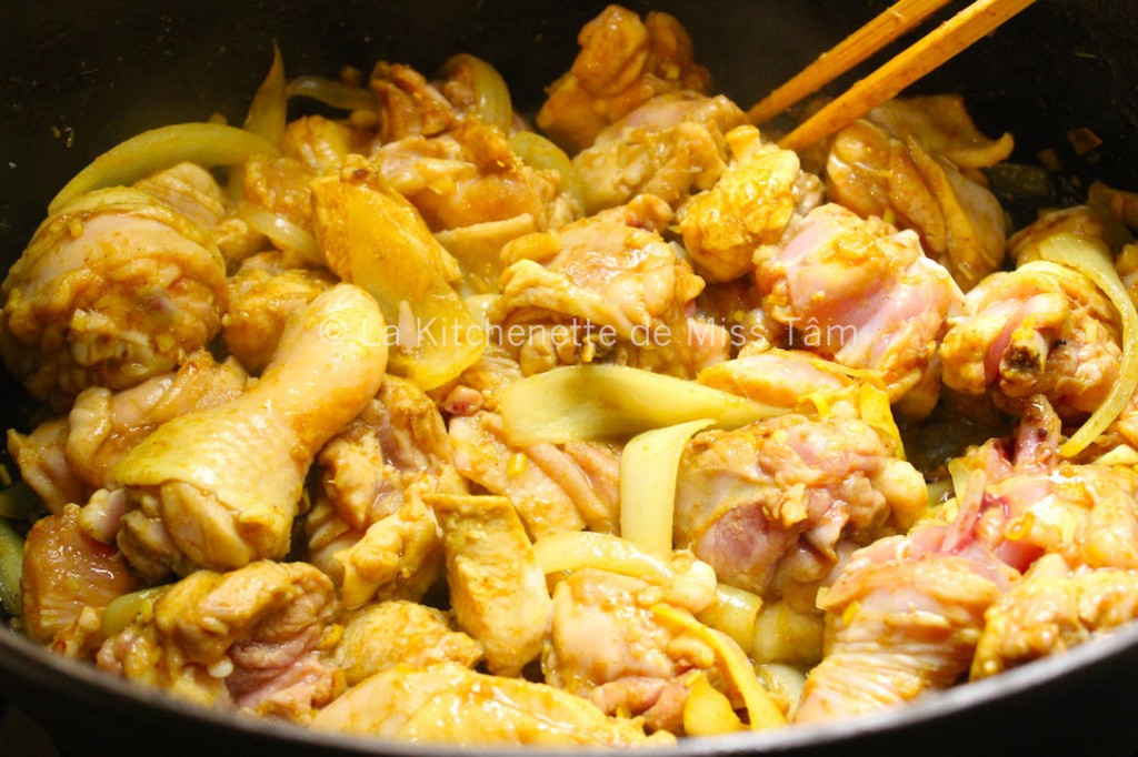 Curry de poulet à la vietnamienne (Cà ri gà) La de Miss TâmLa de Miss Tâm