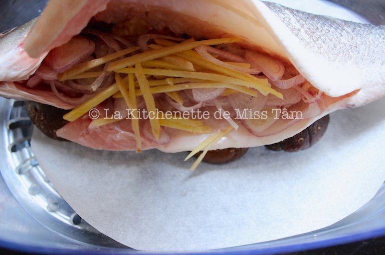 Poisson vapeur gingembre de La Kitchenette de Miss Tam 3