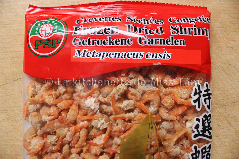 Crevettes sechees La Kitchenette de Miss Tam